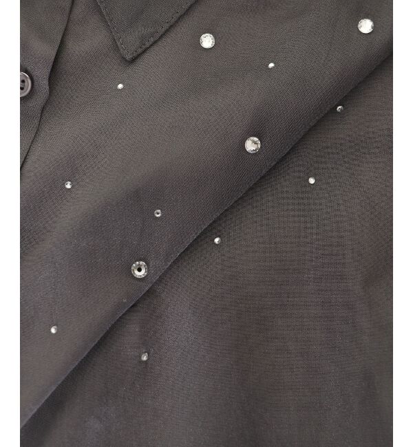  「キラキラドロストシアーシャツ」|シャツ・ブラウス|