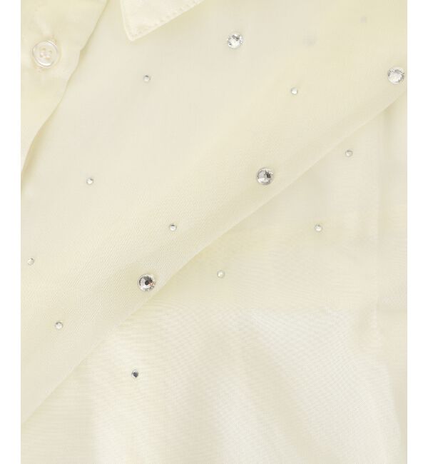  「キラキラドロストシアーシャツ」|シャツ・ブラウス|