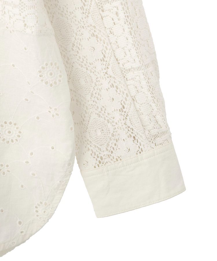 AMERICAN HOLIC「レースパッチワークシャツ」|シャツ・ブラウス|