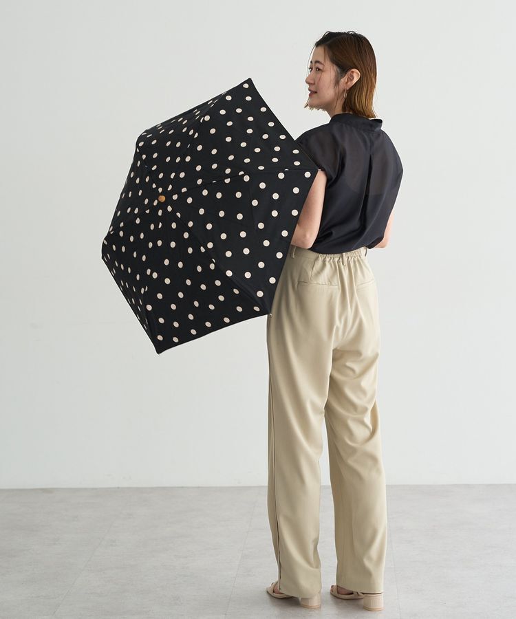 YECCA VECCA「【because】ドットトートバッグミニ」|傘|