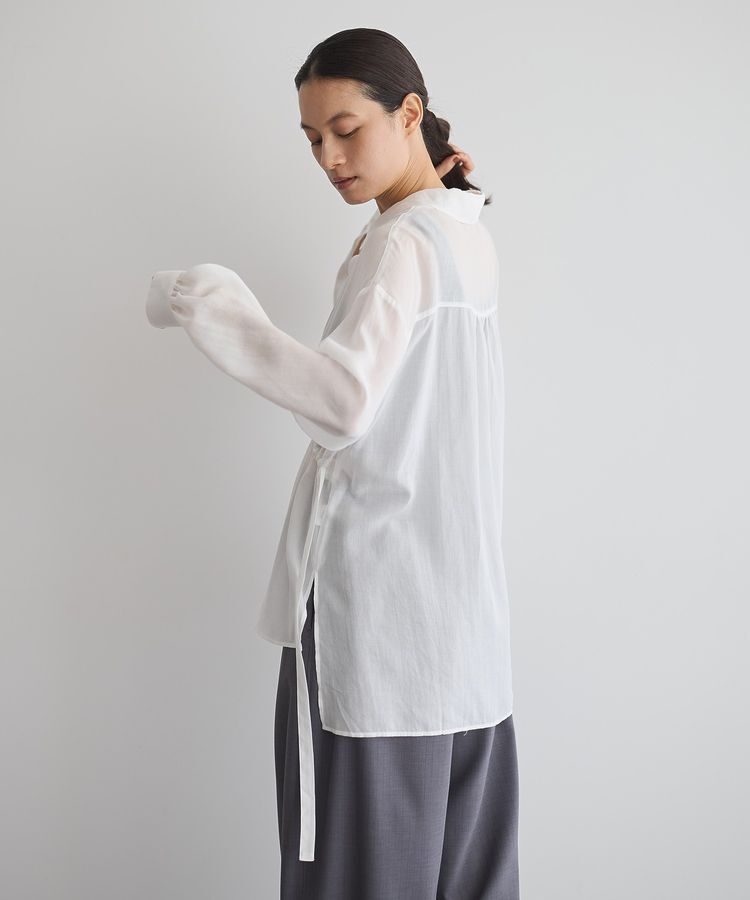 GARAGE OF GOOD CLOTHING「ウエストドロストリボンシャツ」|シャツ・ブラウス|