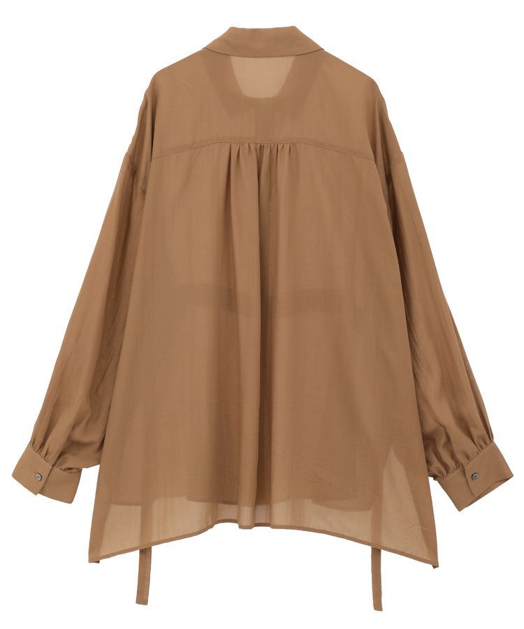 GARAGE OF GOOD CLOTHING「ウエストドロストリボンシャツ」|シャツ・ブラウス|