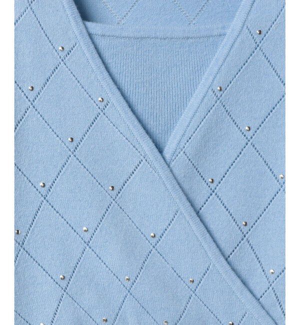 LOULOU WILLOUGHBY「【LOULOU WILLOUGHBY】レイヤードカシュクールプルオーバー」|ニット・セーター|