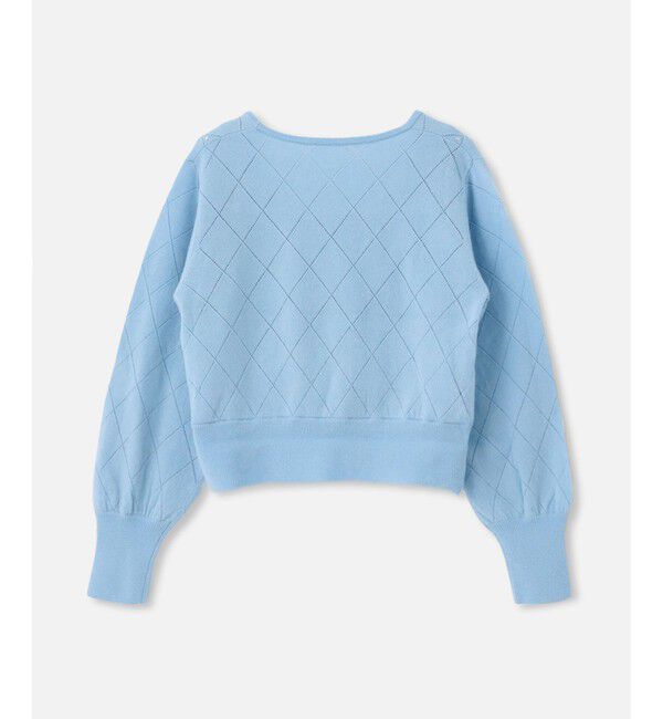 LOULOU WILLOUGHBY「【LOULOU WILLOUGHBY】レイヤードカシュクールプルオーバー」|ニット・セーター|