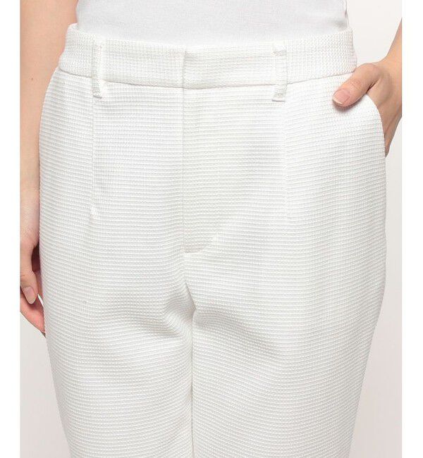 LOULOU WILLOUGHBY「【LOULOU WILLOUGHBY】ドビーストレッチテーパードパンツ」|その他|