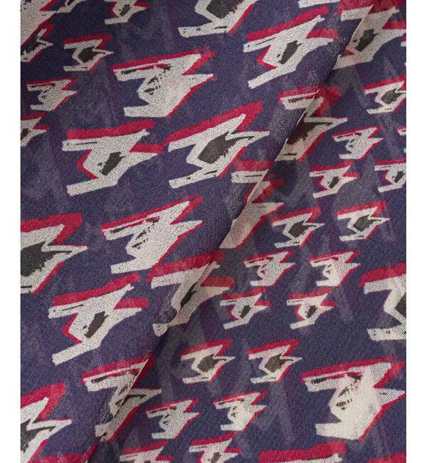 allureville「バイヤスチドリプリントフレアスリーブブラウス」|その他|