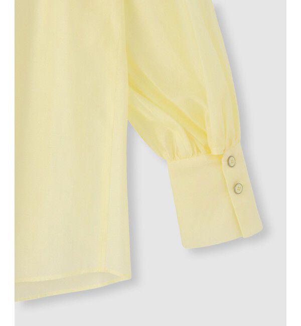 allureville「オーガンザボウブラウス」|シャツ・ブラウス|