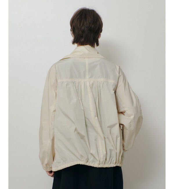 allureville「【ATELIER Line】メモリータフタスタンドカラーブルゾン」|ブルゾン・スタジャン|