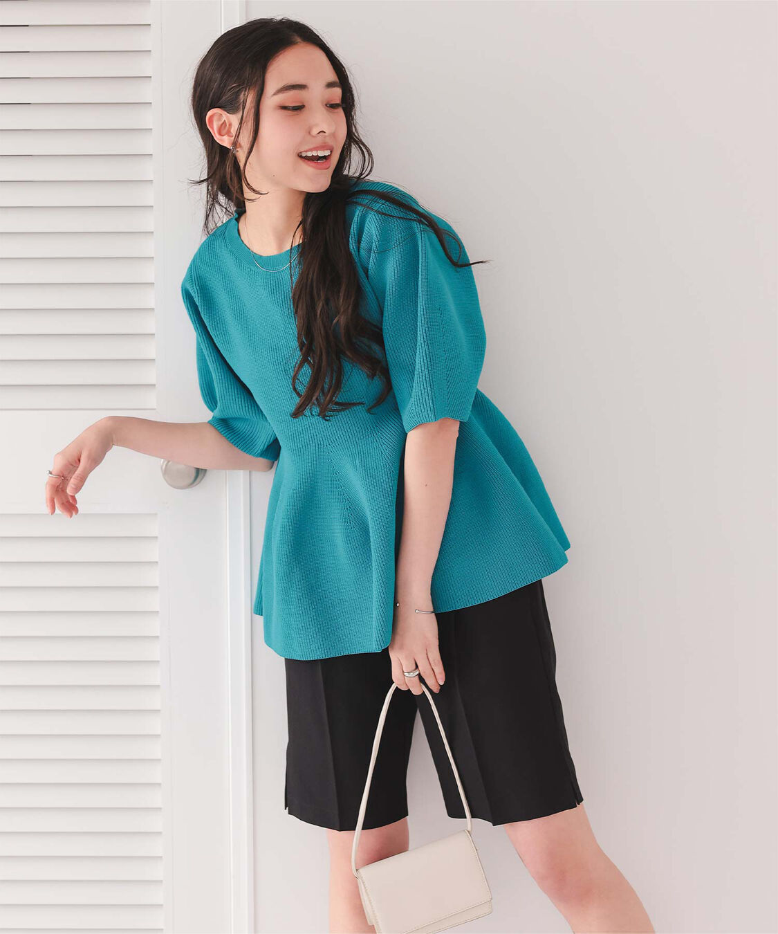 titivate「フレアデザインニットトップス」|ニット・セーター|