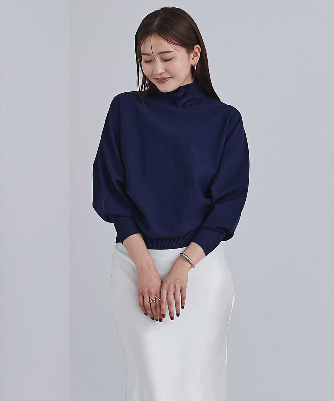 ur's「スポンディッシュハイネックドルマンスリーブニット」|ニット・セーター|