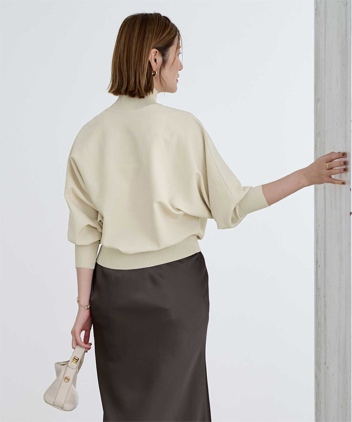 ur's「スポンディッシュハイネックドルマンスリーブニット」|ニット・セーター|