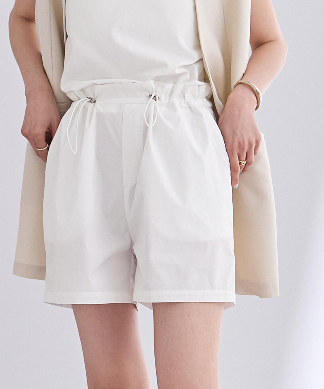 ur's「【黒川翼さんコラボアイテム】撥水ｼｮｰﾄﾊﾟﾝﾂ/ﾗｯｼｭｶﾞｰﾄﾞ」|その他|オフホワイト