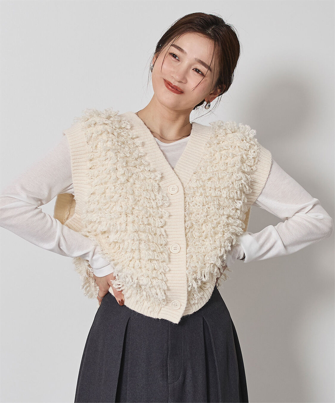 ur's「レイヤードトップスセット」|Tシャツ・カットソー|