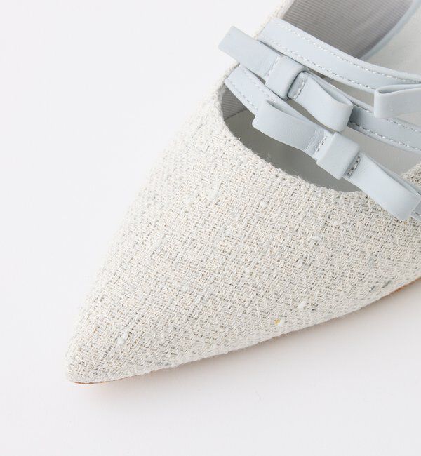  「リボンミュール/サックスツイード」|その他|