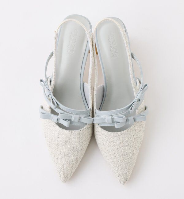  「リボンミュール/サックスツイード」|その他|