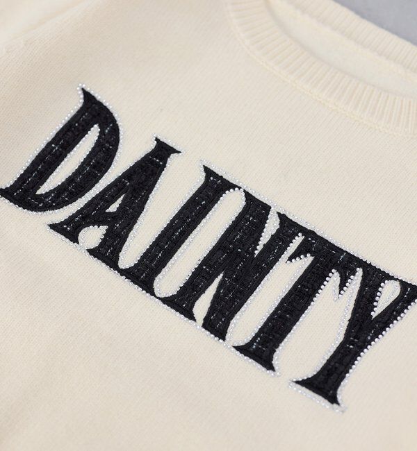  「キラキラロゴ入りアソートニット」|ニット・セーター|