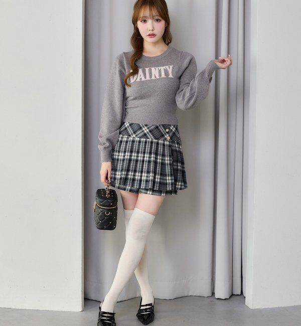  「キラキラロゴ入りアソートニット」|ニット・セーター|