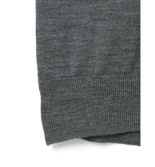 mizuiro ind「mizuiro ind ハイゲージクルーネックプルオーバー」|ニット・セーター|