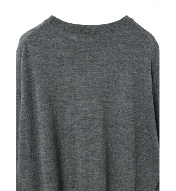 mizuiro ind「mizuiro ind ハイゲージクルーネックプルオーバー」|ニット・セーター|