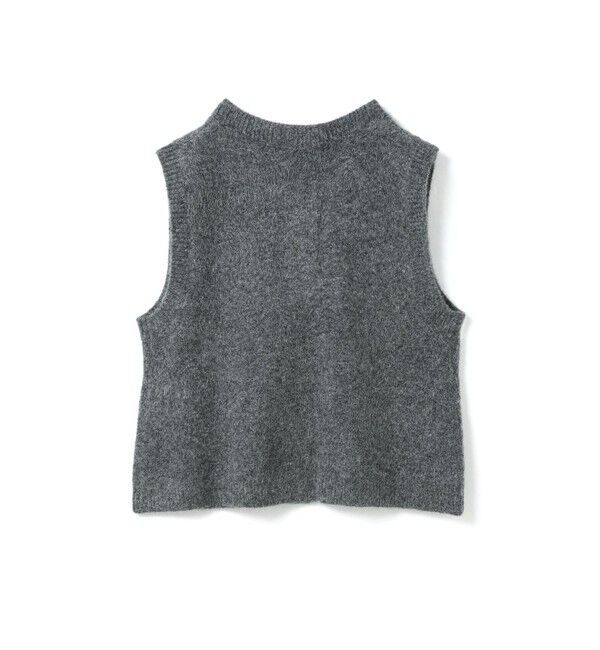 mizuiro ind「mizuiro ind ブークレクルーネックベスト」|ベスト・ジレ|