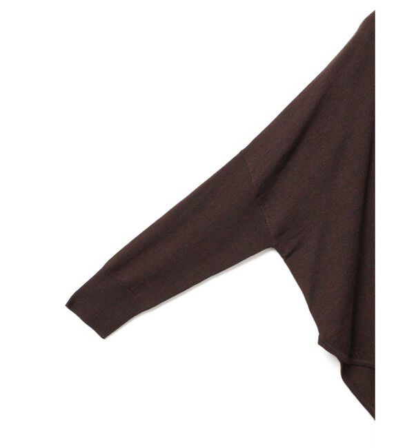 mizuiro ind「mizuiro ind フロントシームコクーンプルオーバー」|ニット・セーター|