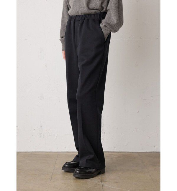 MidiUmi「MidiUmi スムースダブルニットセンタープレスパンツ」|その他|