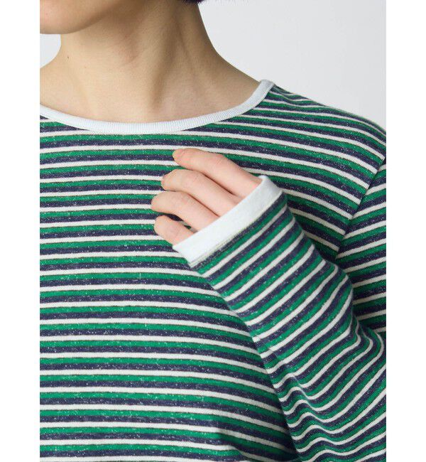 MidiUmi「MidiUmi マルチボーダープルオーバーL/S」|Tシャツ・カットソー|