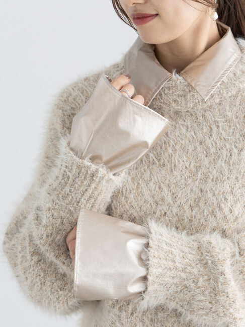 Te chichi「アレンジング フレアカフス」|シャツ・ブラウス|シルバー