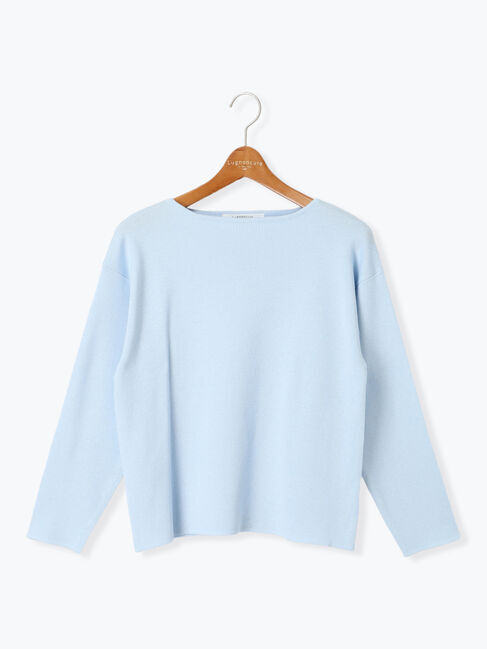 Lugnoncure「ミラノリブボートネックニット」|ニット・セーター|