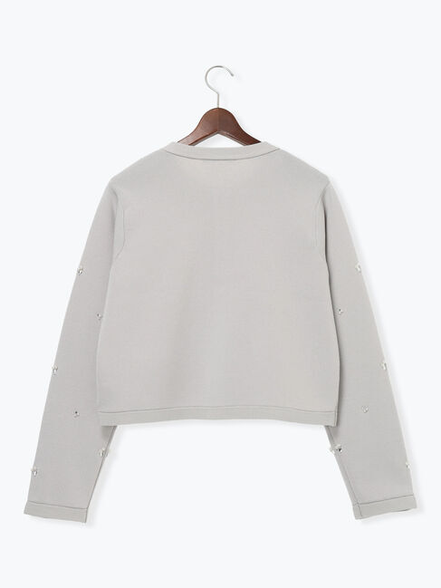 Te chichi「パールビジューニットライトジャケット《2026 spring catalog item》」|カーディガン|