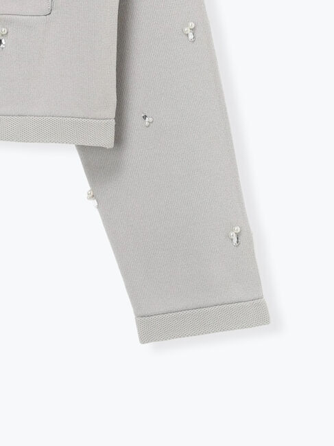 Te chichi「パールビジューニットライトジャケット《2026 spring catalog item》」|カーディガン|