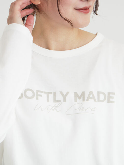 Samansa Mos2「柄アソートロゴロンT」|Tシャツ・カットソー|