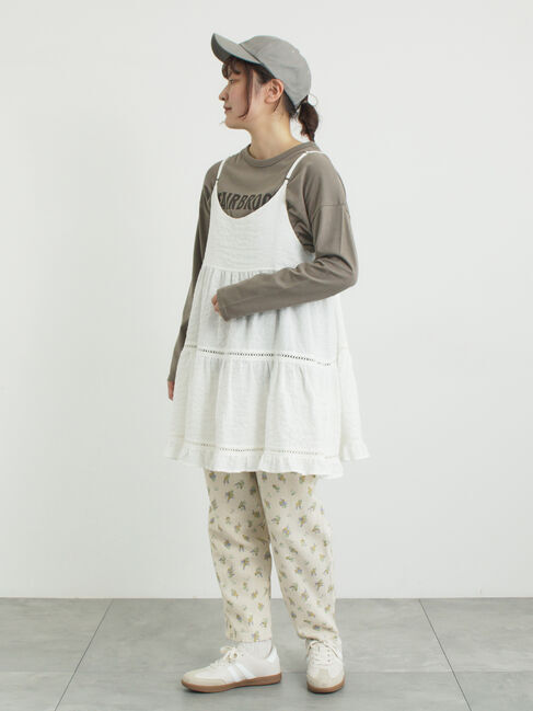 Samansa Mos2「柄アソートロゴロンT」|Tシャツ・カットソー|