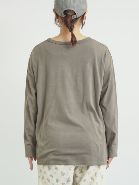 Samansa Mos2「柄アソートロゴロンT」|Tシャツ・カットソー|