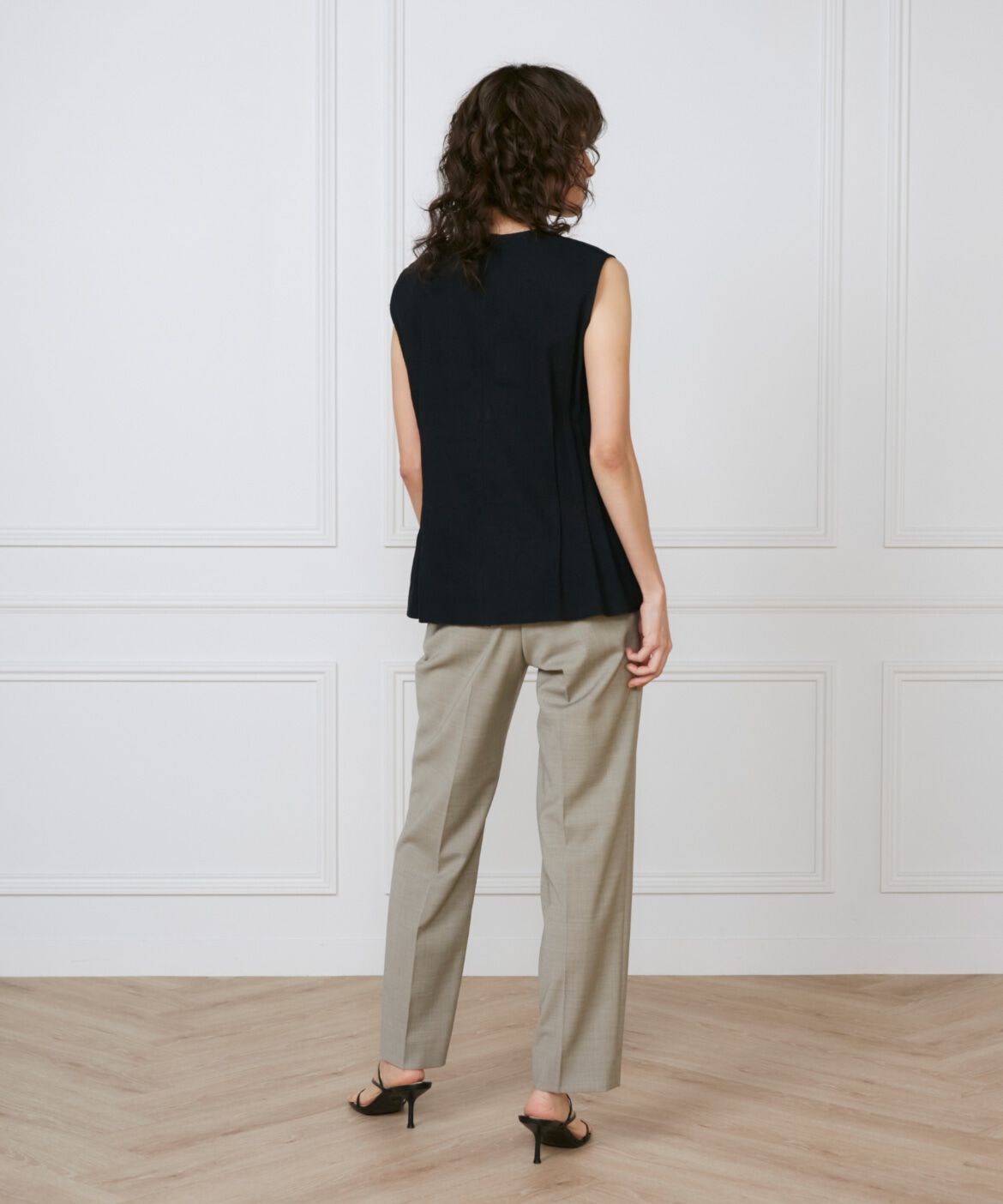 INED「《大きいサイズ》ストレートパンツ《la veille by SUPERIOR CLOSET》」|その他|