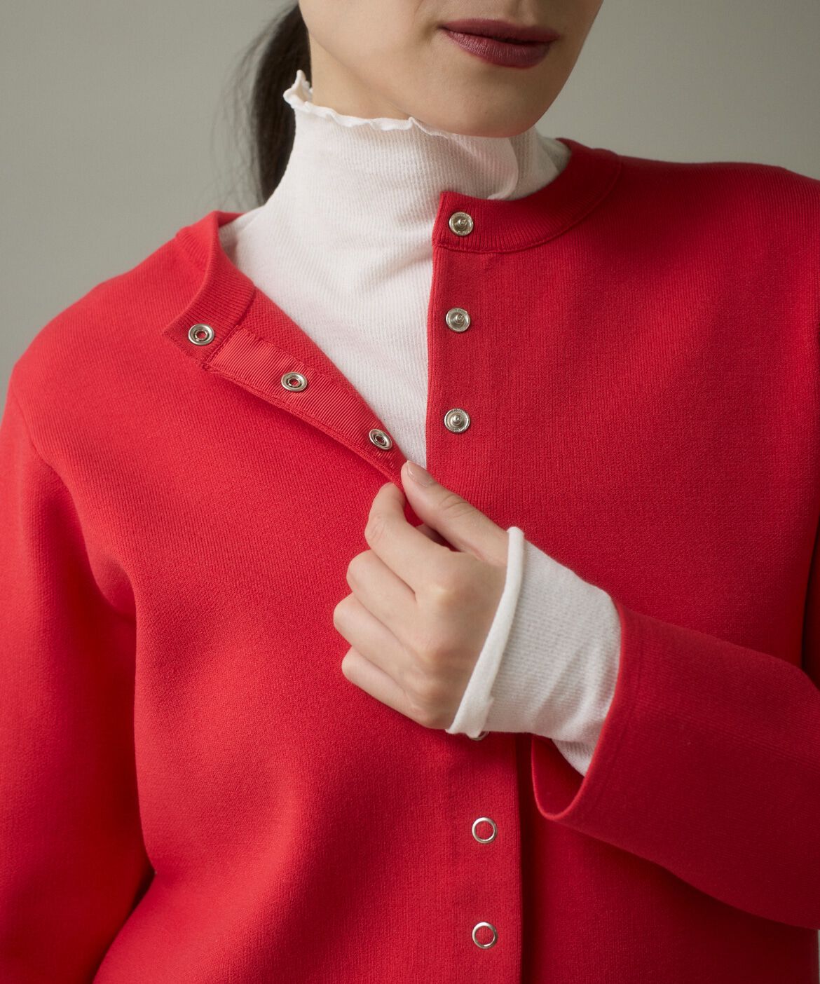 DAY by DAY it&rsquo;s international「ドットボタンニットカーディガン」|カーディガン|