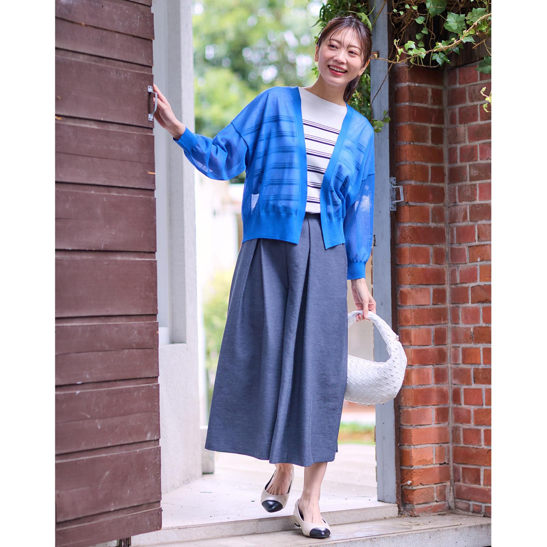 Reflect「【洗える】タックスカート風ワイドパンツ」|その他|