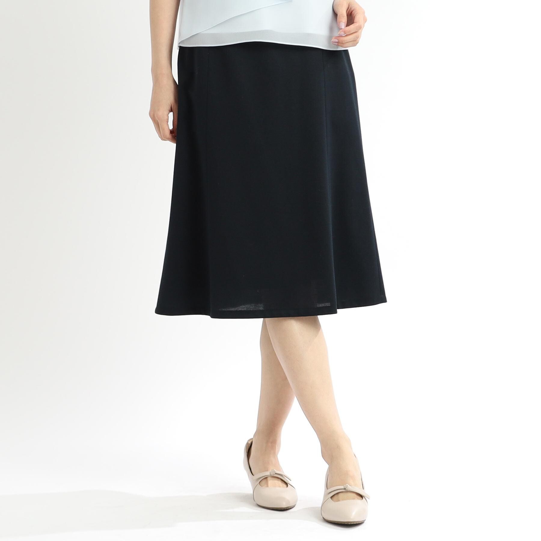 Reflect「【匠シリーズ／洗える】匠ソフトフレアスカート」|スカート|