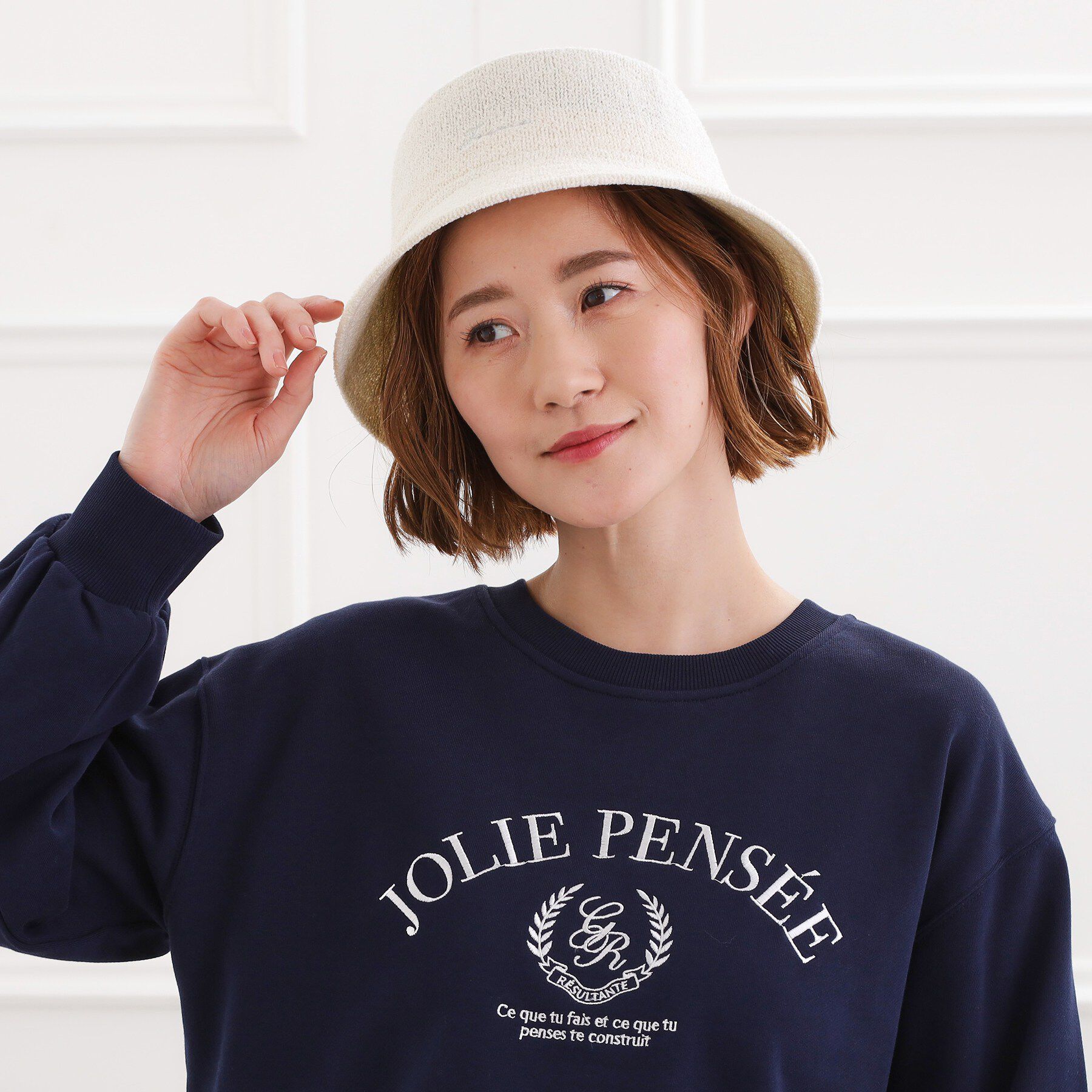 grove「ブークレサーモロゴ刺繍ハット」|ハット|