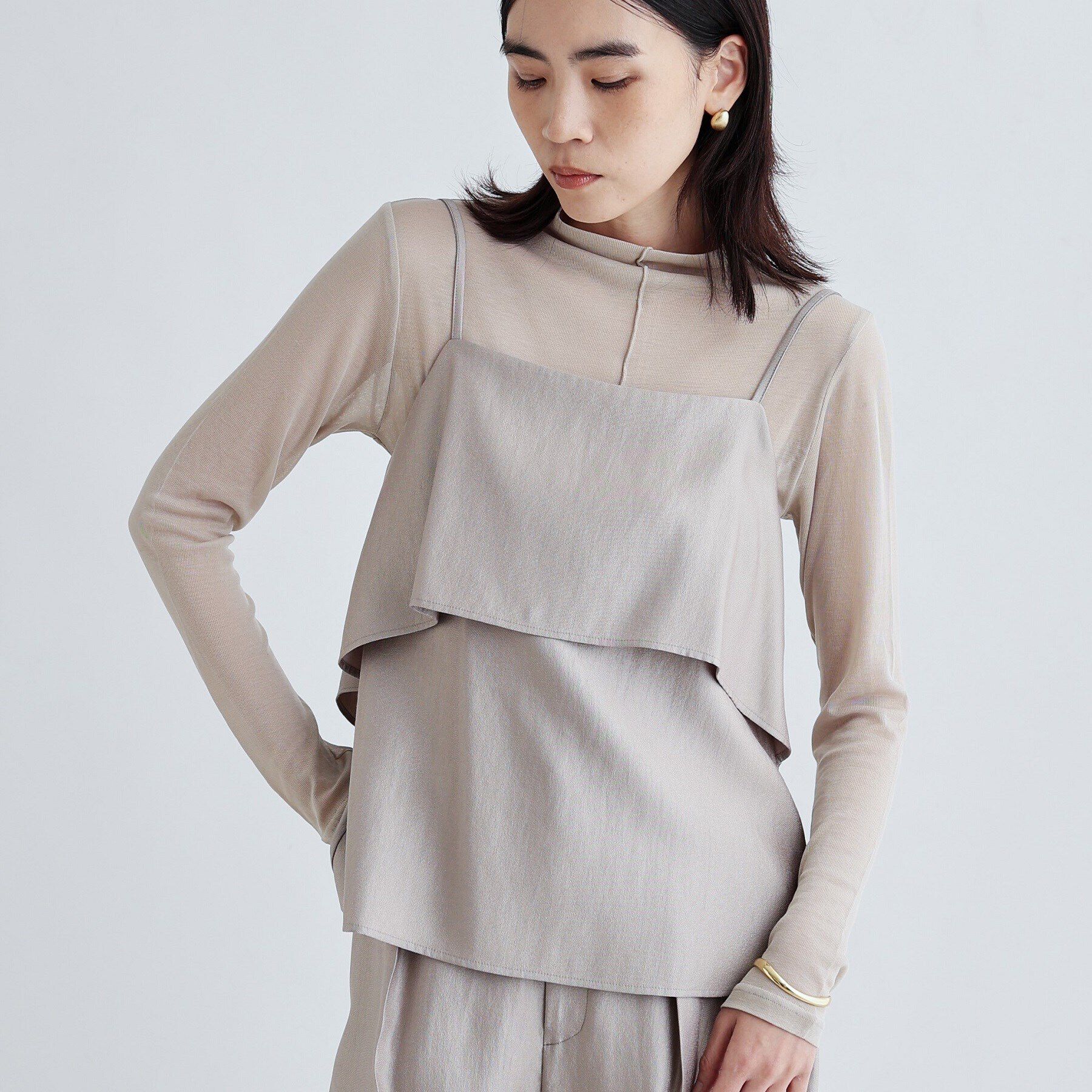 GALLEST「バックリボンキャミトップス」|キャミソール|