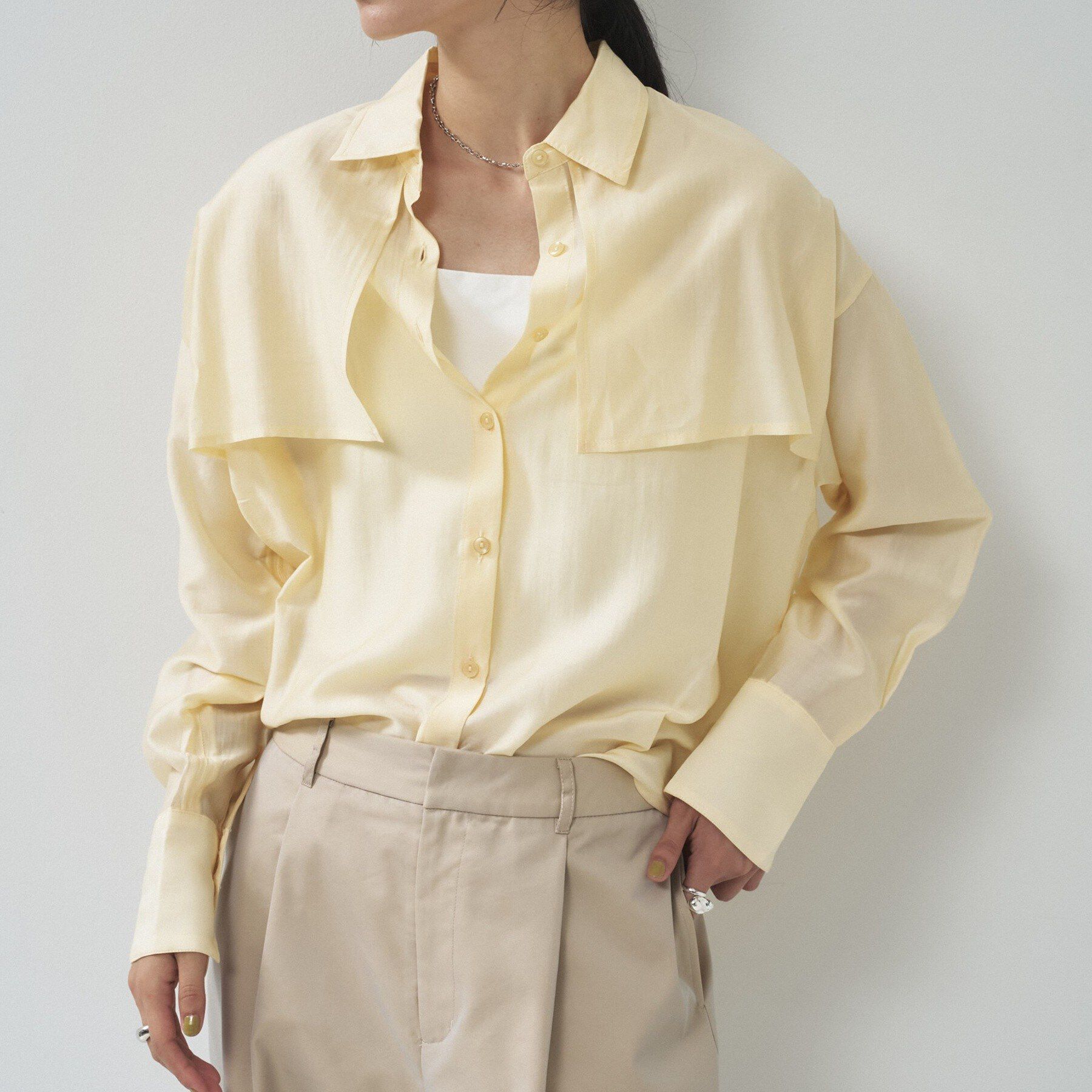 GALLEST「ファインシアーブラウス」|シャツ・ブラウス|