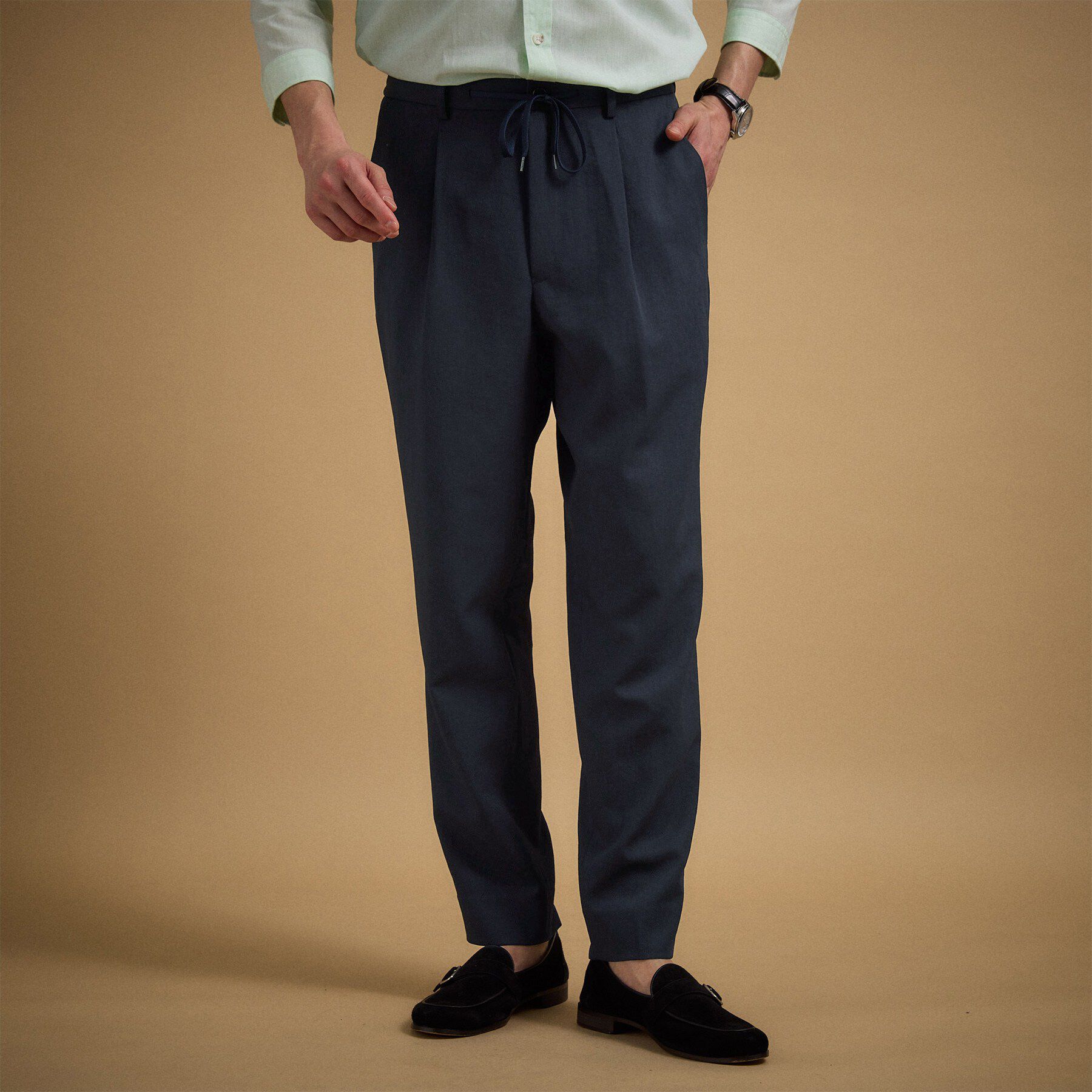 TAKEO KIKUCHI「リネンライクカルゼイージーパンツ」|その他|