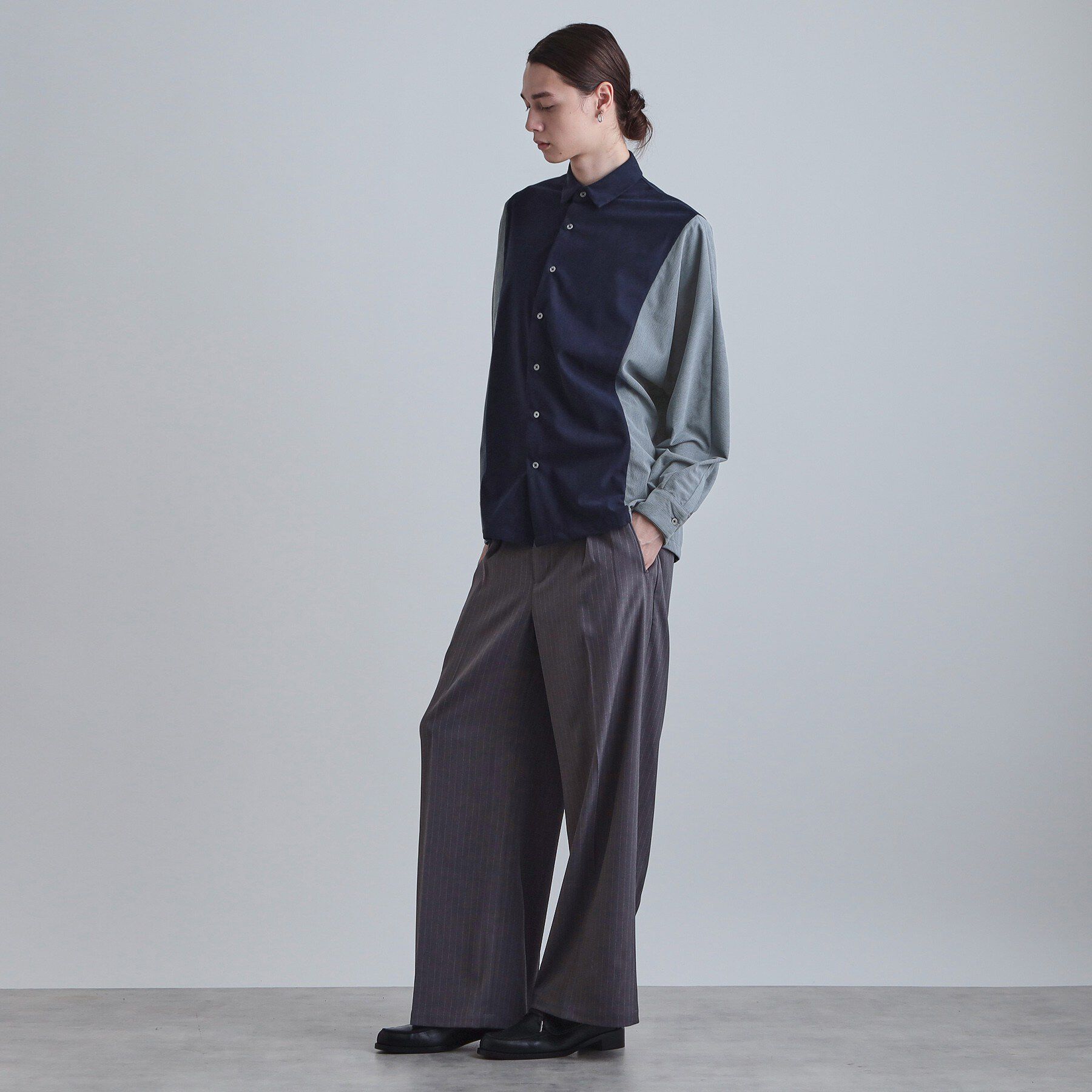 tk.TAKEO KIKUCHI「コーデュロイドルマンシャツ」|シャツ・ブラウス|