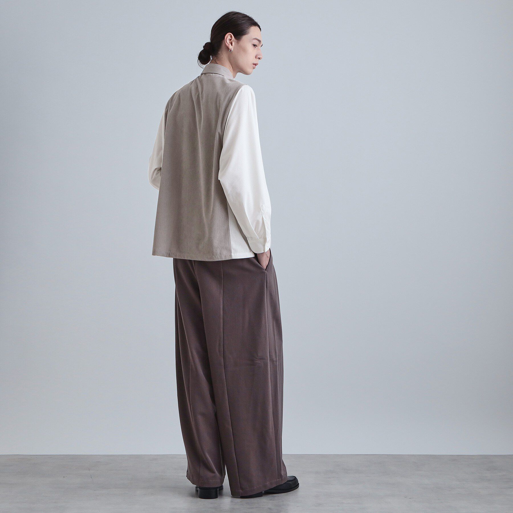 tk.TAKEO KIKUCHI「コーデュロイドルマンシャツ」|シャツ・ブラウス|