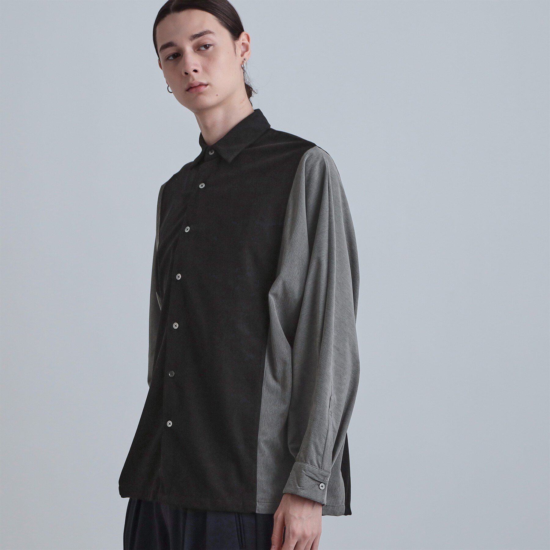 tk.TAKEO KIKUCHI「コーデュロイドルマンシャツ」|シャツ・ブラウス|