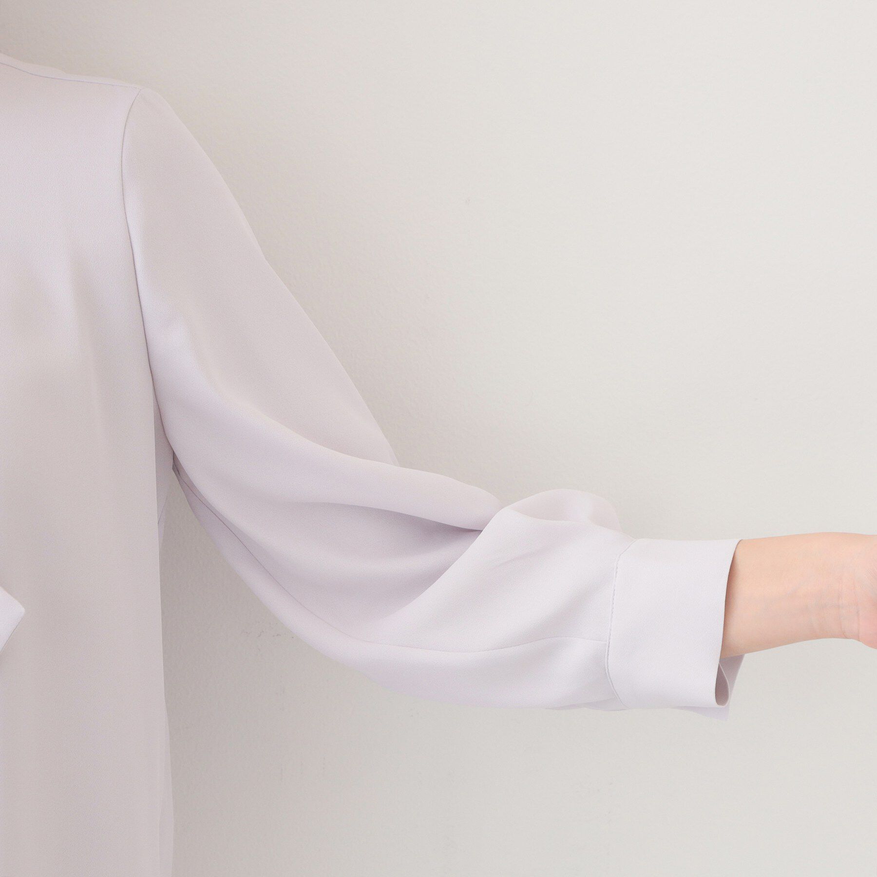 index「アシメドレープボウタイブラウス【洗濯機OK/イージーアイロン】」|シャツ・ブラウス|