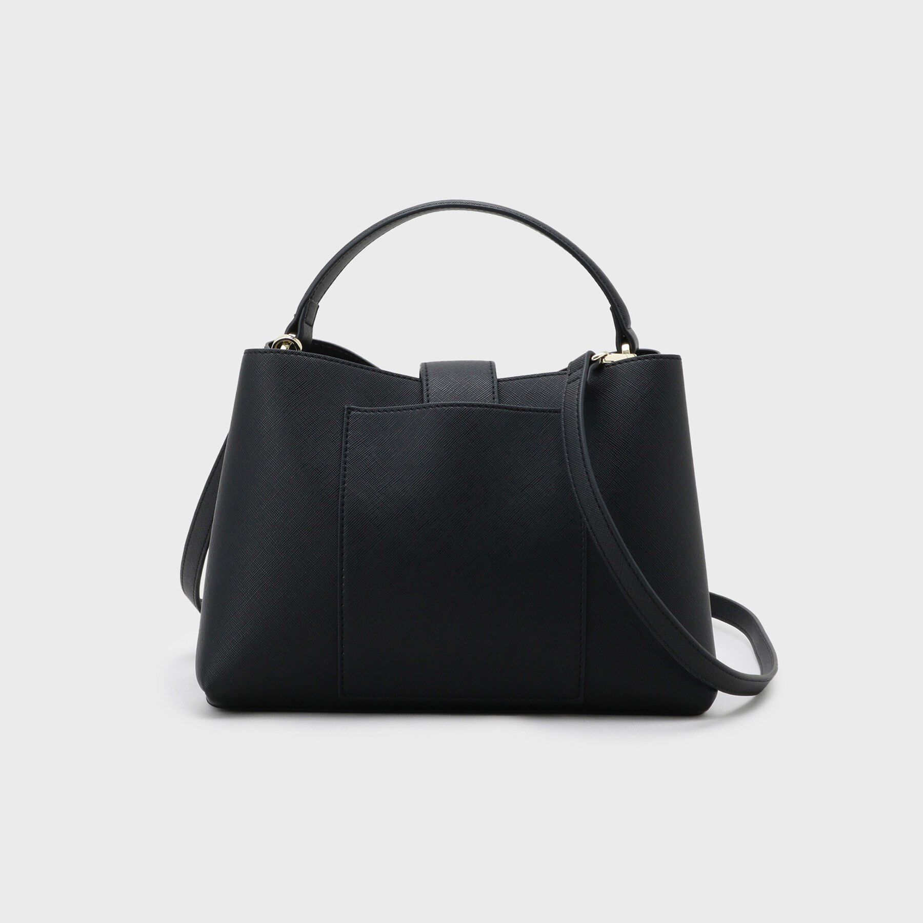 OPAQUE.CLIP「【2WAY】サフィアーノ調ミドルワンハンドルバッグ」|ハンドバッグ|