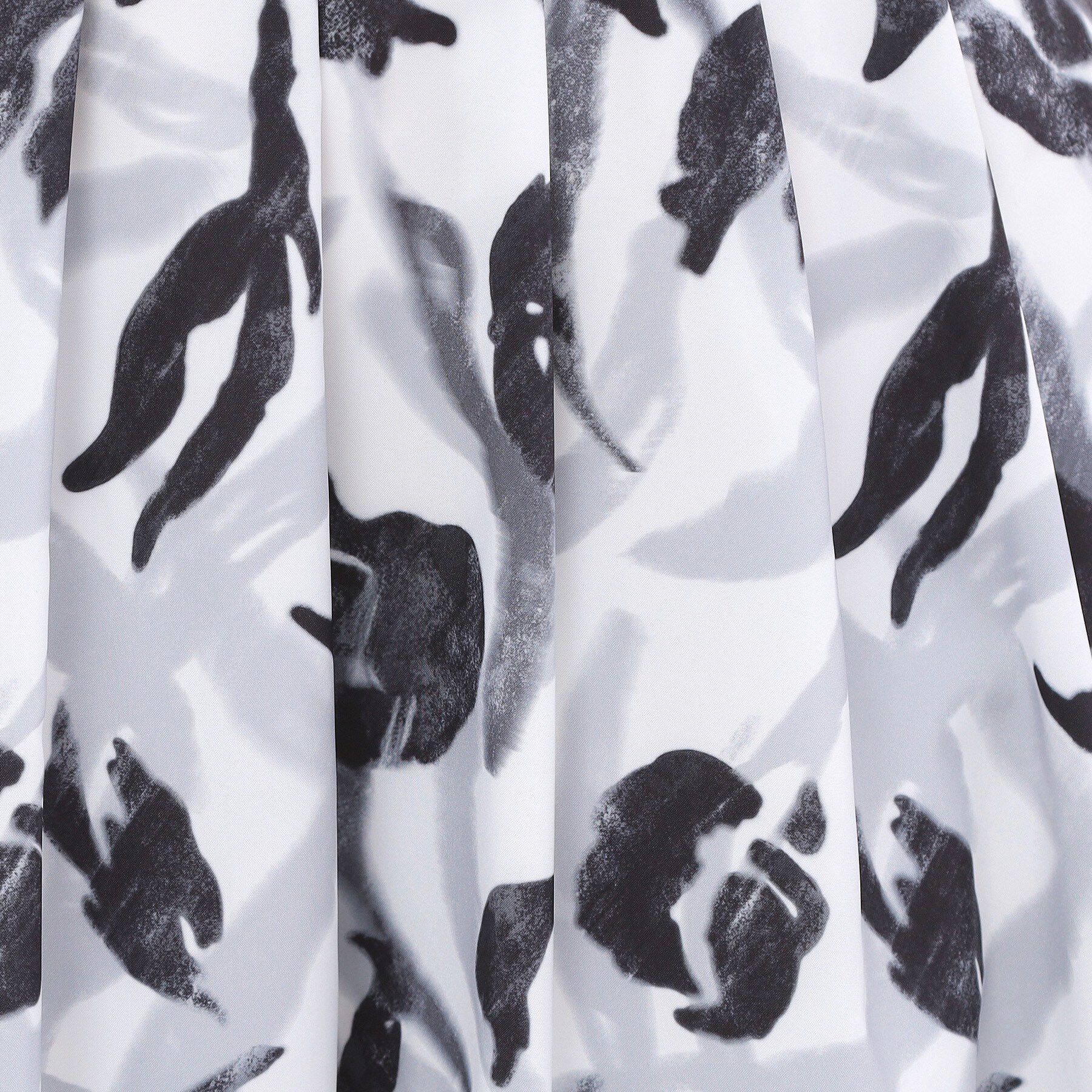 OPAQUE.CLIP「アートプリントフレアスカート【洗濯機OK】」|スカート|