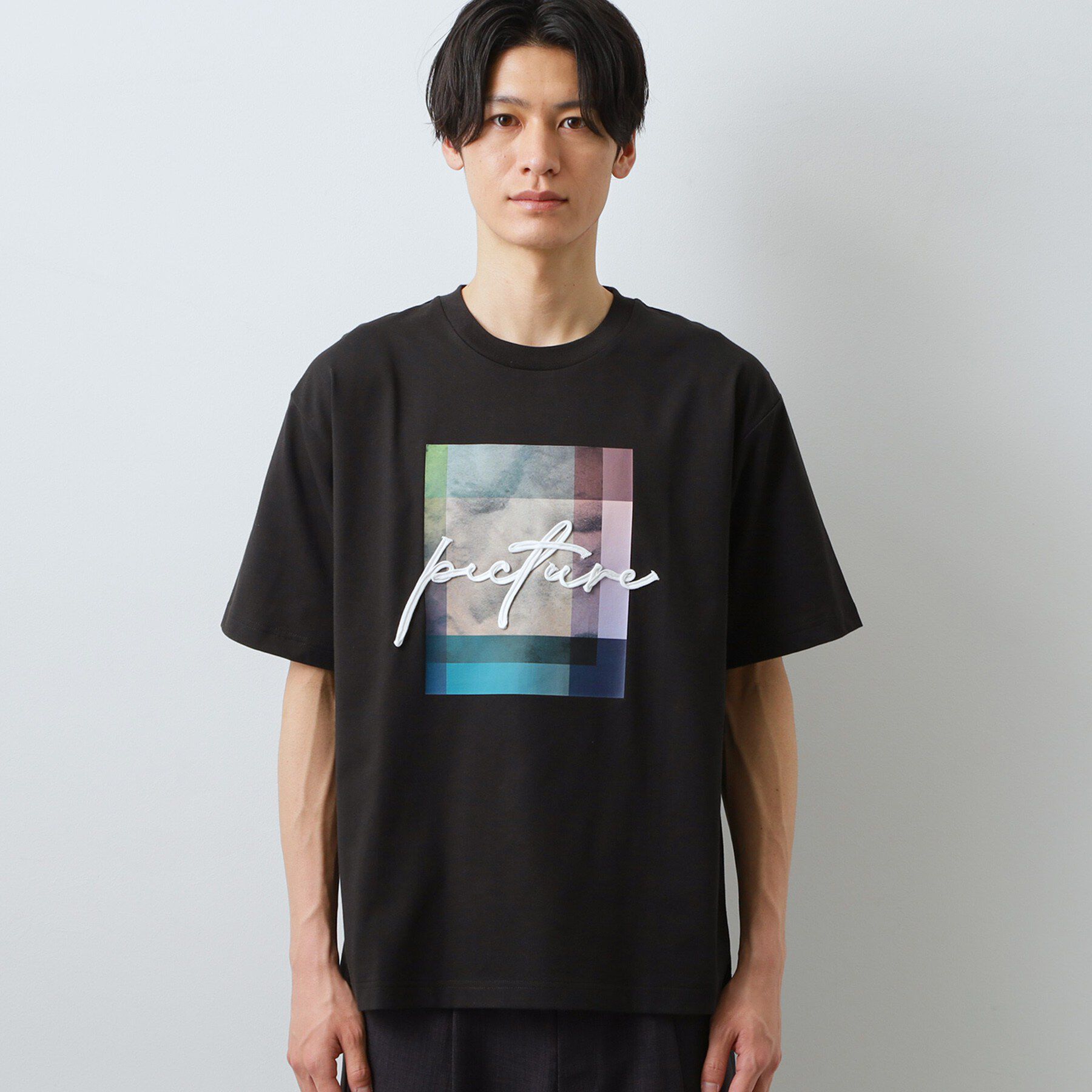 THE SHOP TK「コード刺繍 半袖Tシャツ 洗濯機OK」|Tシャツ・カットソー|