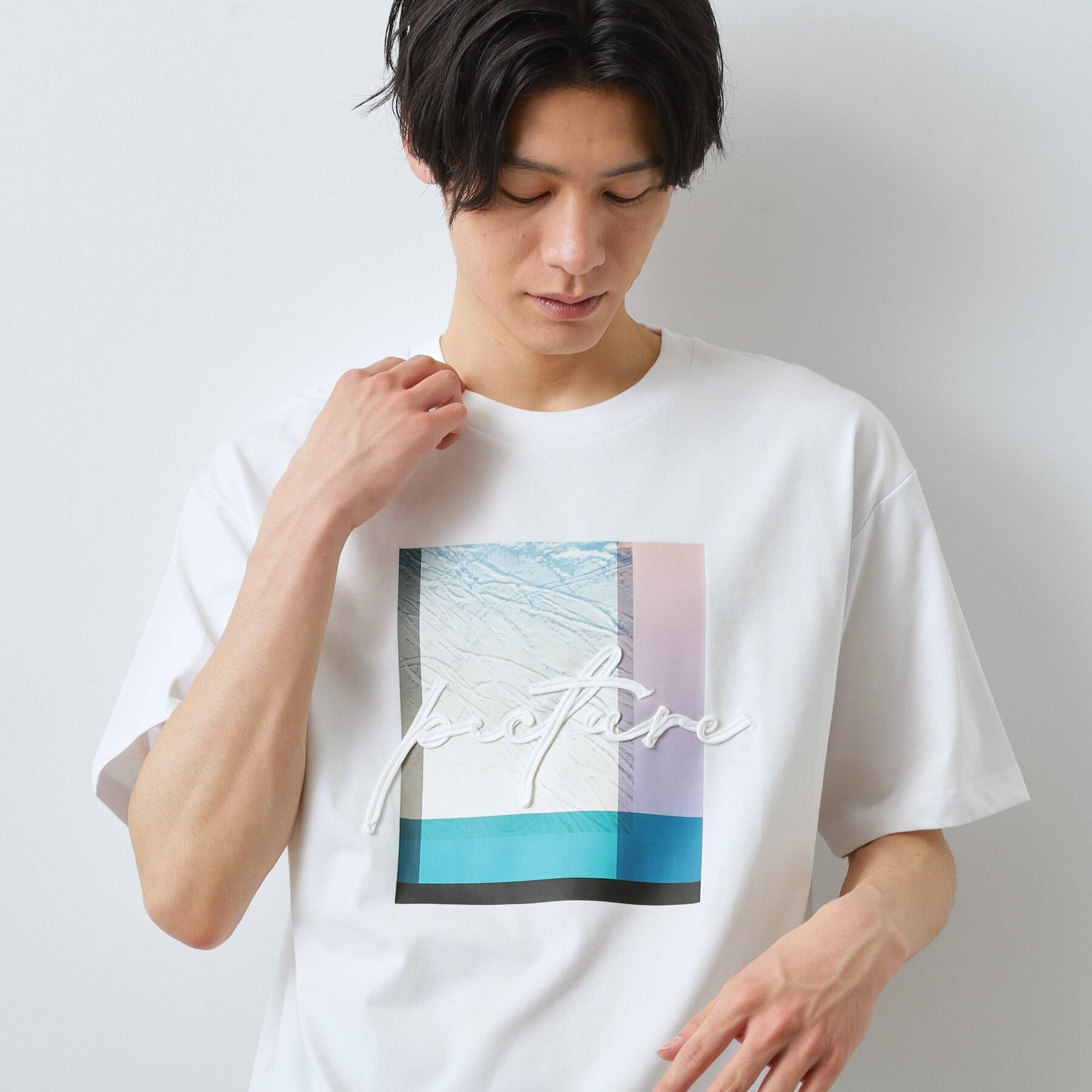 THE SHOP TK「コード刺繍 半袖Tシャツ 洗濯機OK」|Tシャツ・カットソー|